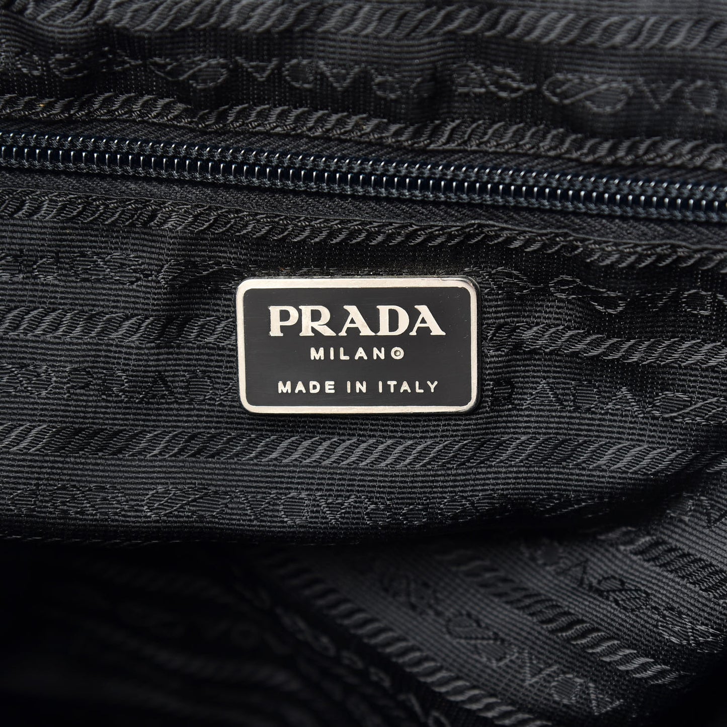 Nylon Vela Medium Backpack Black