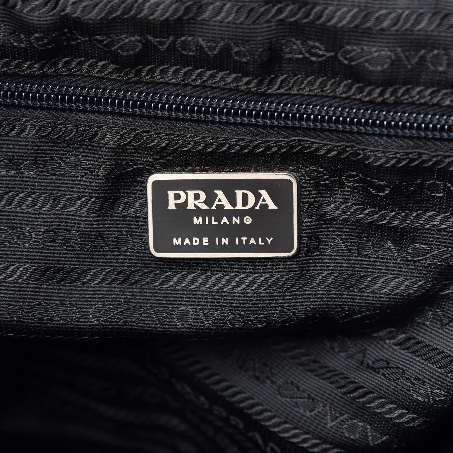 Prada Nylon Vela Medium Backpack Black 6 of 8