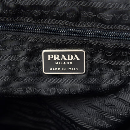 Prada Nylon Vela Medium Backpack Black 6 of 8