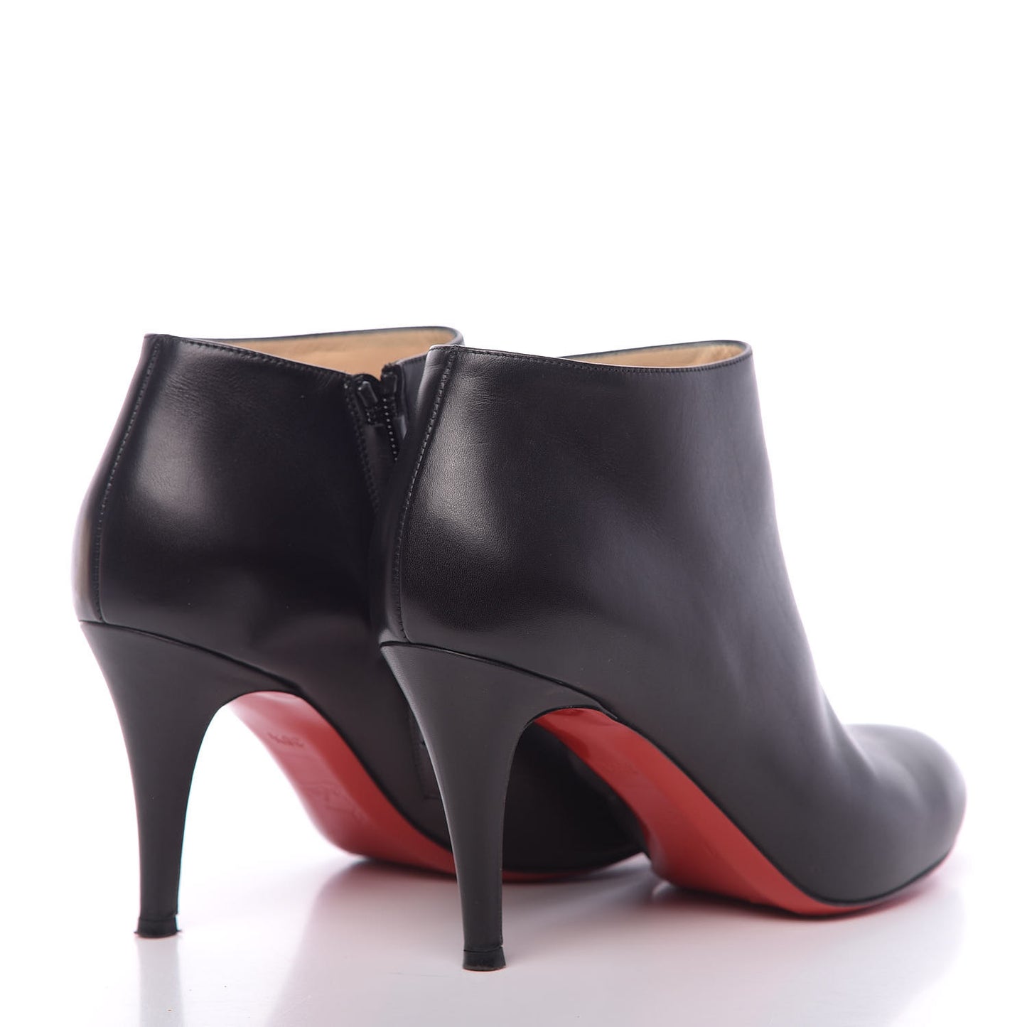 Calfskin Belle 85 Ankle Boots 36.5 Black