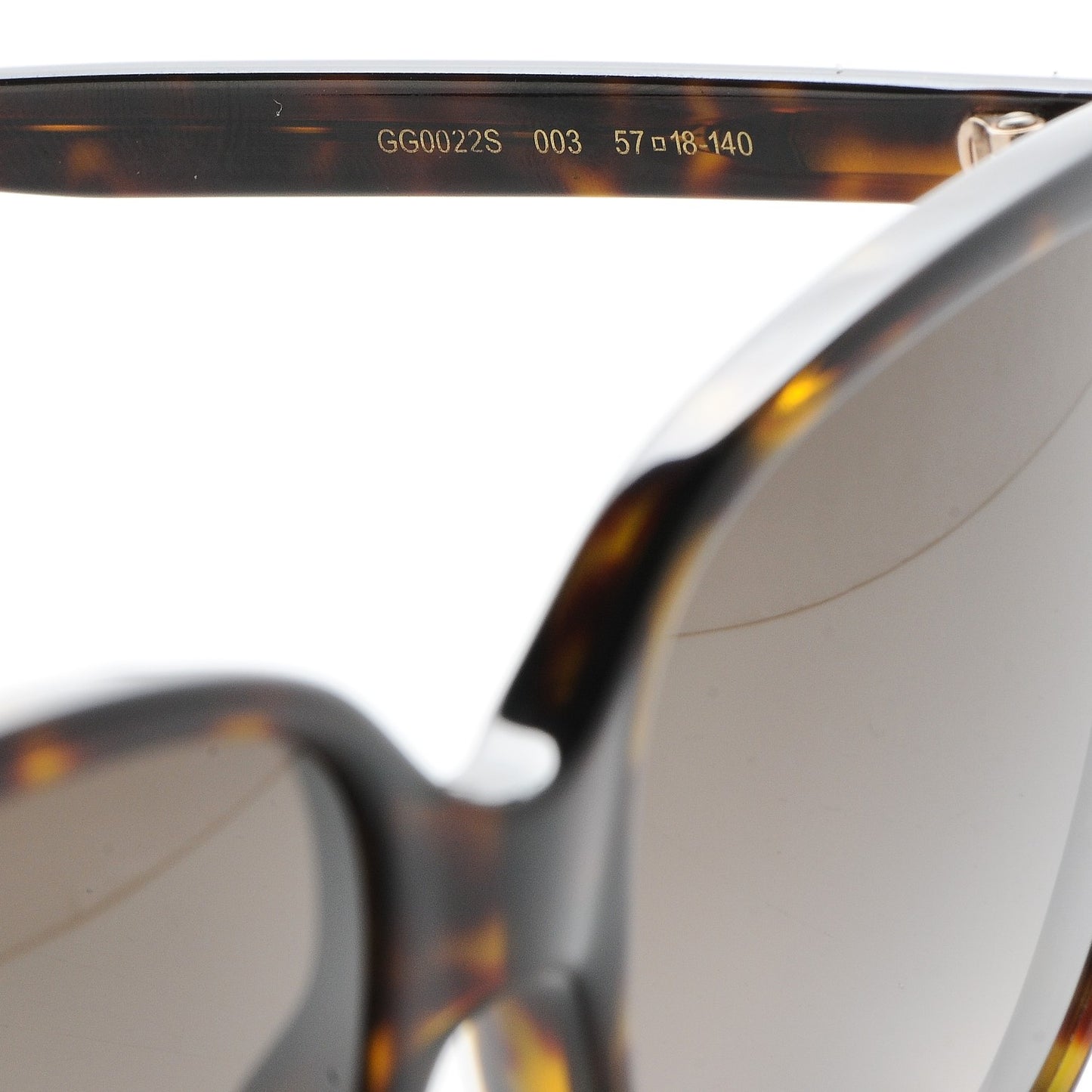 GG Sunglasses GG0022/S Tortoise