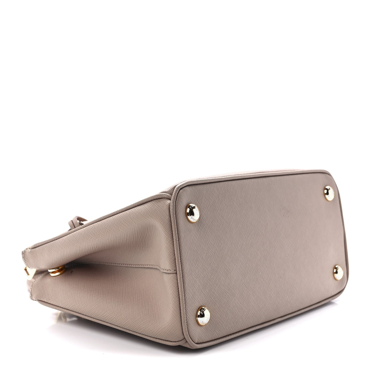 Prada Saffiano Small Galleria Double Zip Tote Argilla 5 of 12