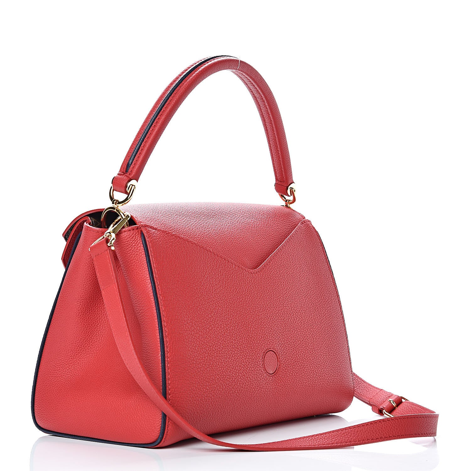 Louis Vuitton Calfskin Monogram Double V Rubis 3 of 9