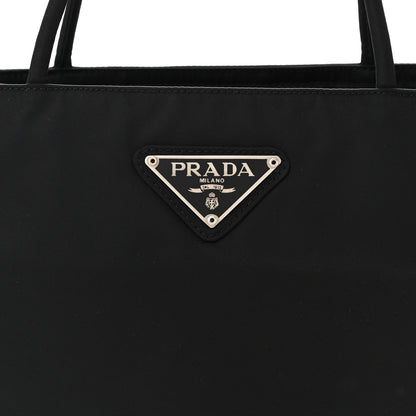 Prada Tessuto Nylon Shoulder Bag Black 8 of 11