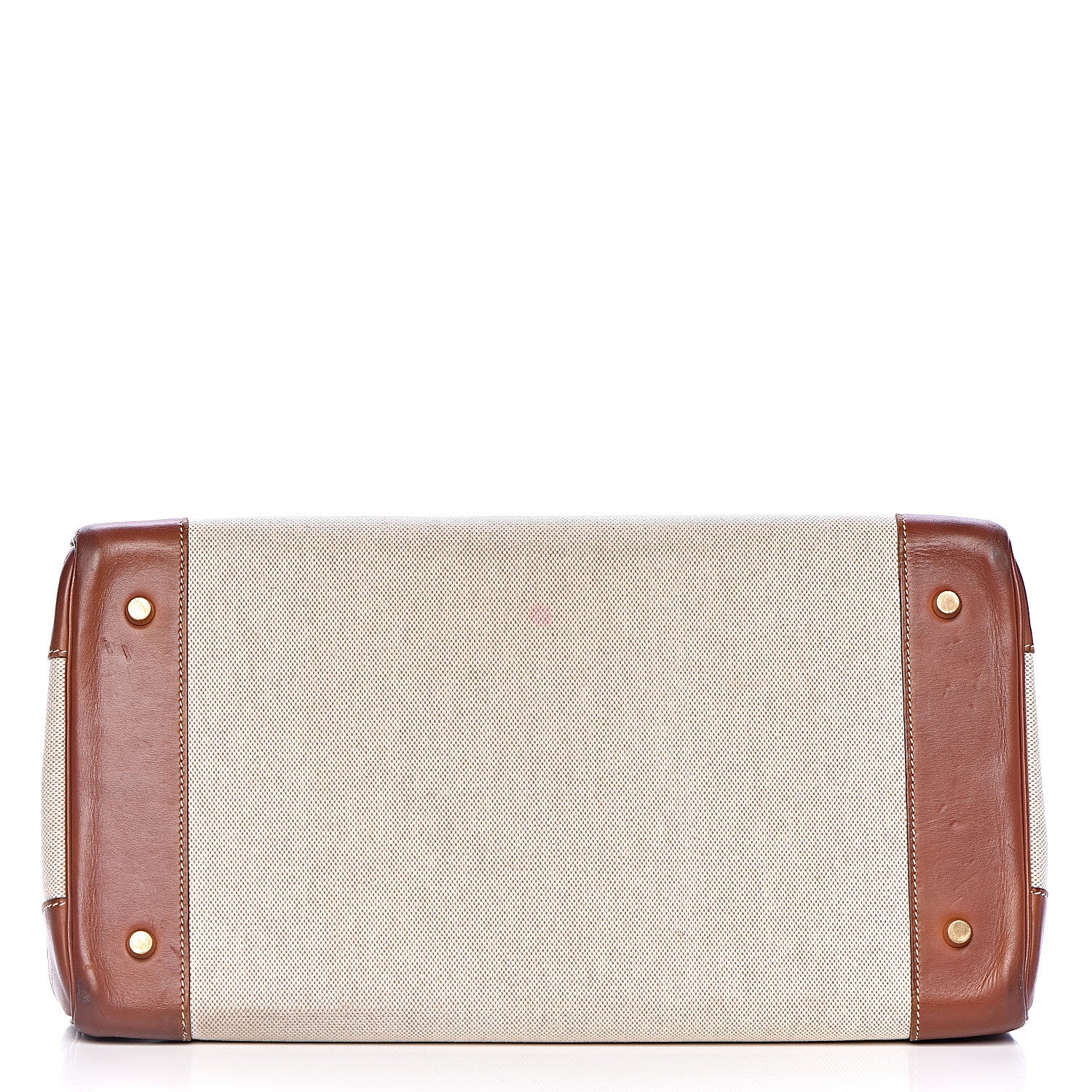 Hermes Toile Barenia Birkin 40 Fauve 28 of 37