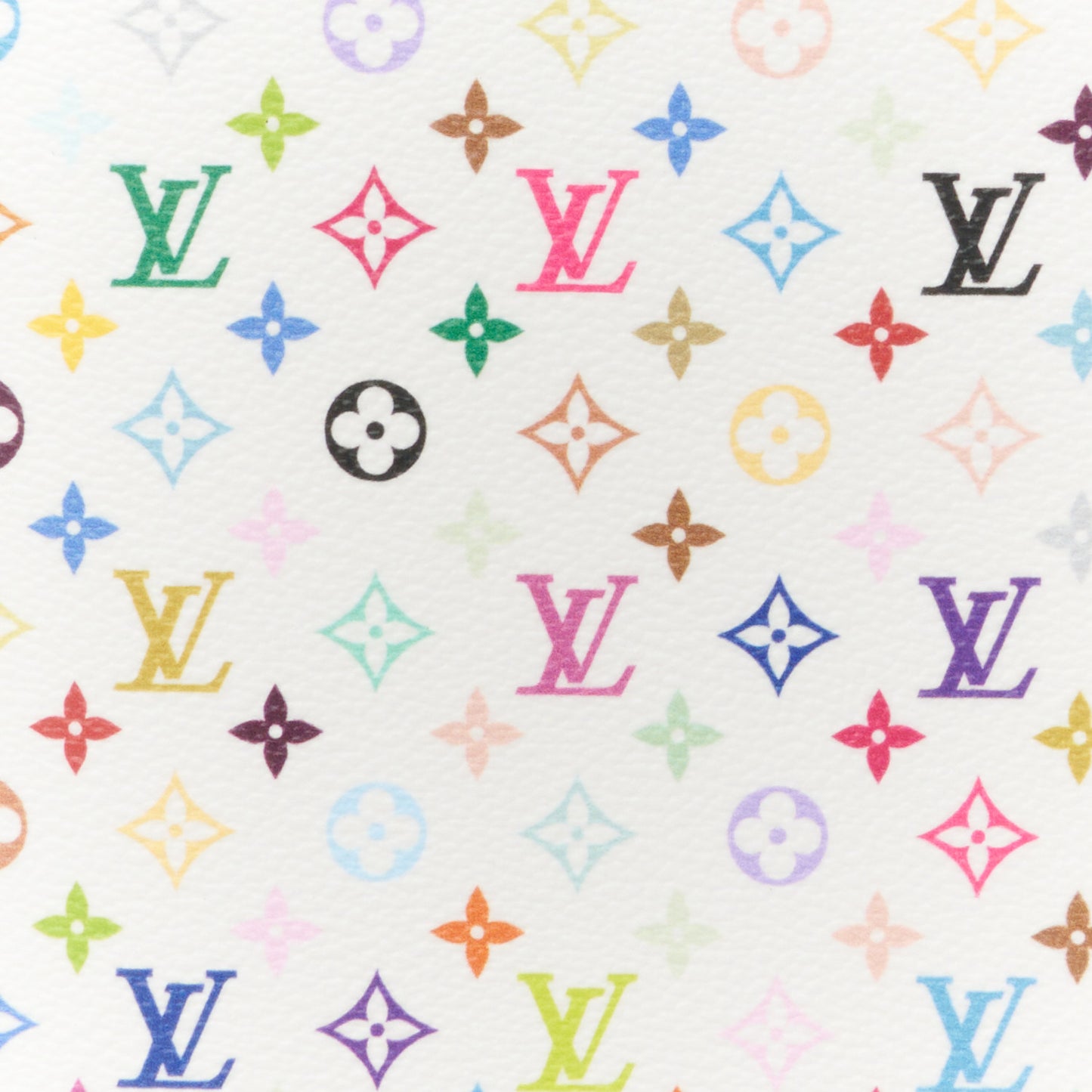 LV X TM Monogram Multicolor Emily Notebook Cover MM White