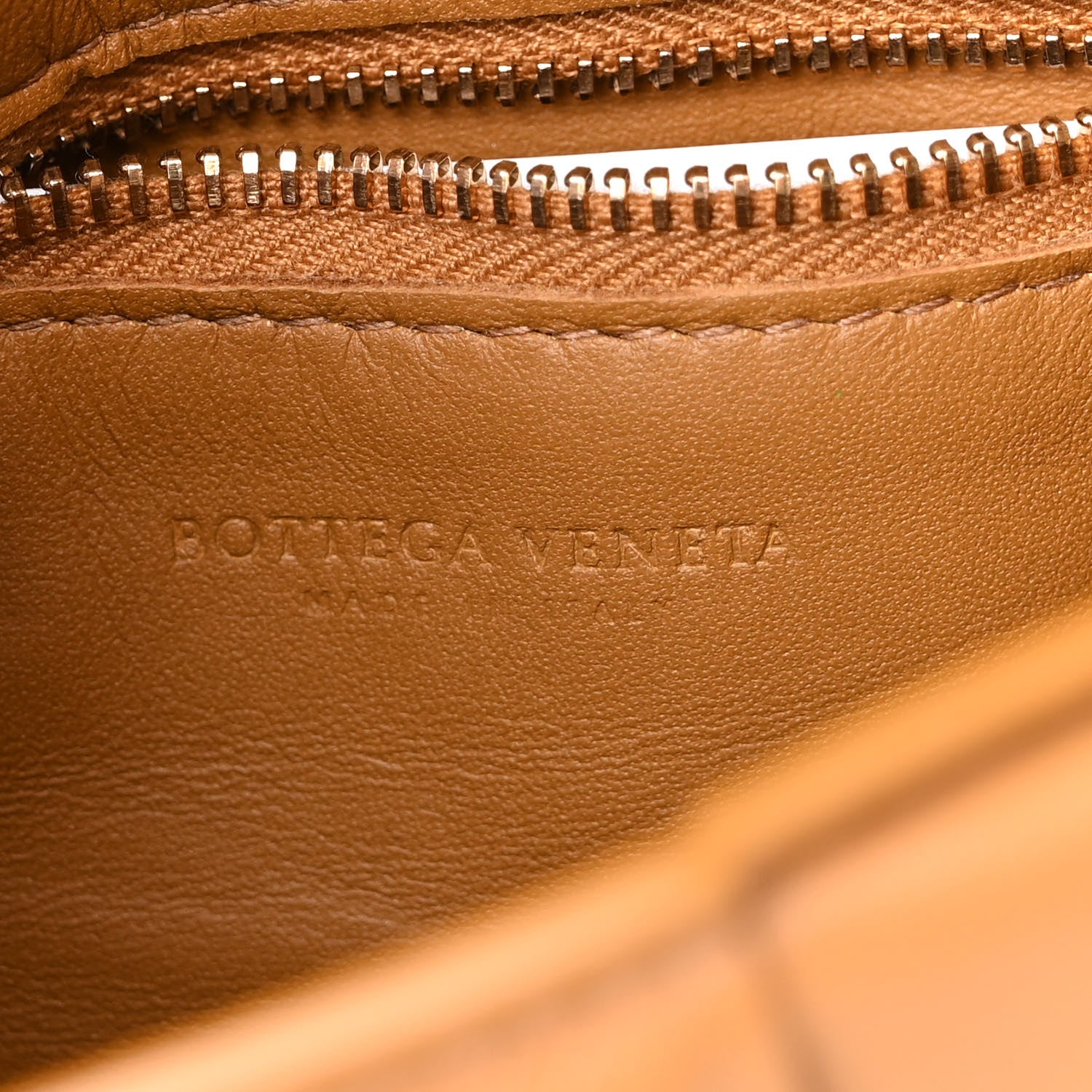 Bottega Veneta Nappa Maxi Intreccio Small Padded Cassette Crossbody Bag Camel 6 of 9