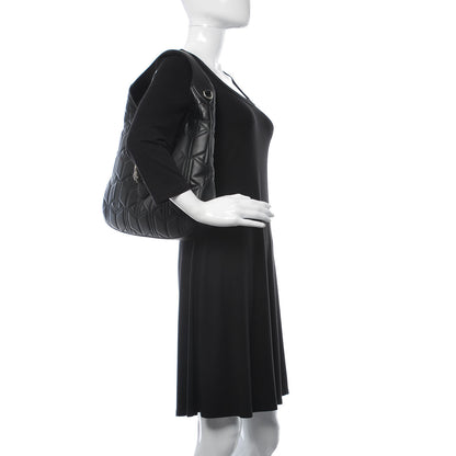 Gucci Calfskin Web Quilted Medium Dionysus Hobo Black 3 of 10