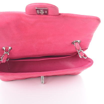 Chanel Iridescent Caviar Quilted Mini Rectangular Flap Pink 6 of 17