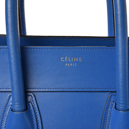 Celine Palmelato Mini Luggage Electric Blue 11 of 12