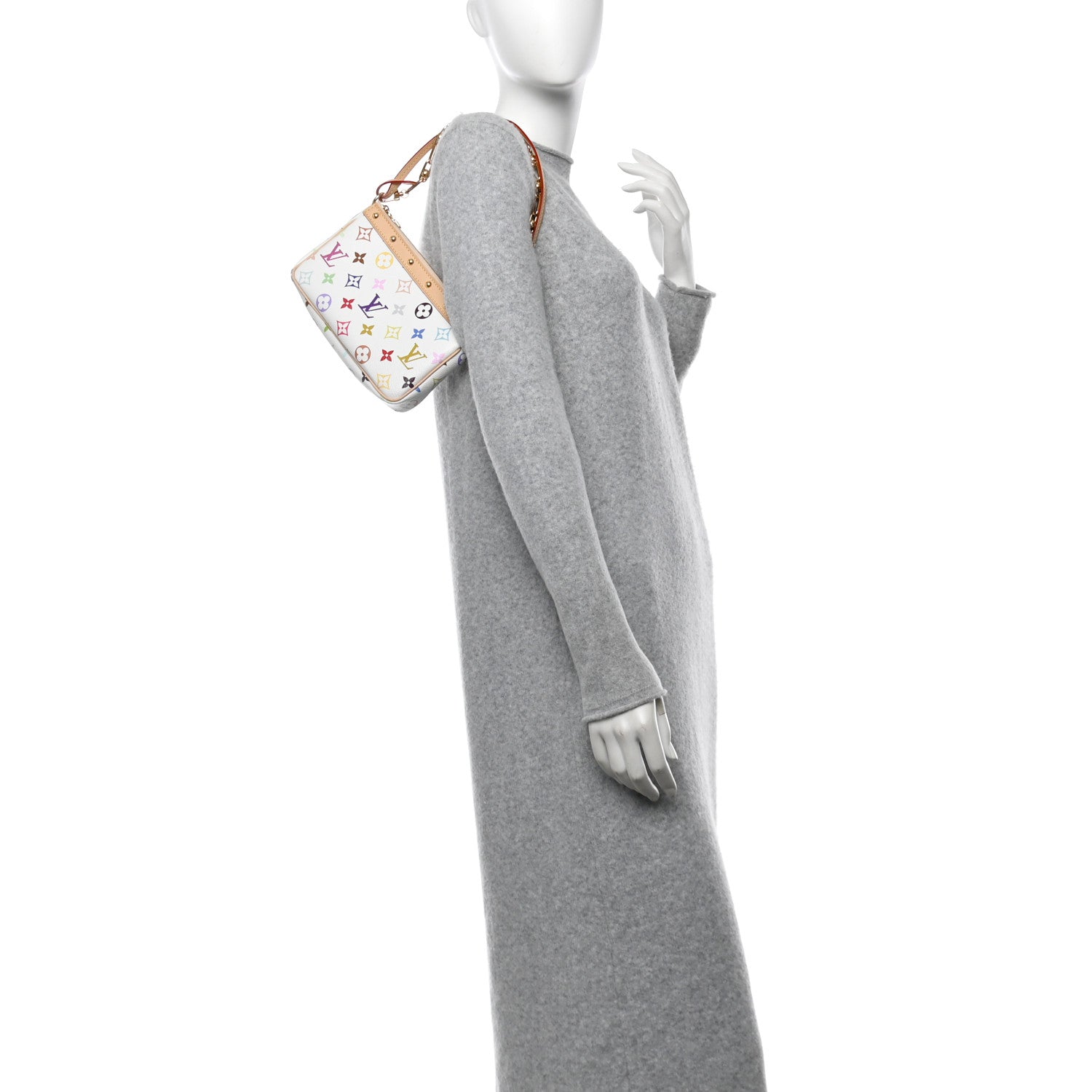 Louis Vuitton LV X TM Monogram Multicolor Pochette Accessories White 2 of 11