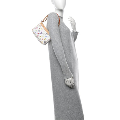 Louis Vuitton LV X TM Monogram Multicolor Pochette Accessories White 2 of 11