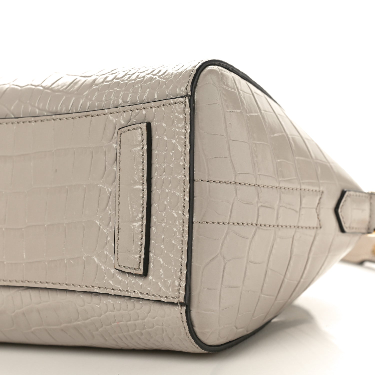 Givenchy Calfskin Crocodile Embossed Mini Antigona Dune 10 of 10