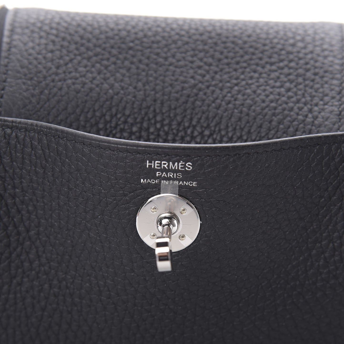 Taurillon Clemence Mini Lindy 20 Black