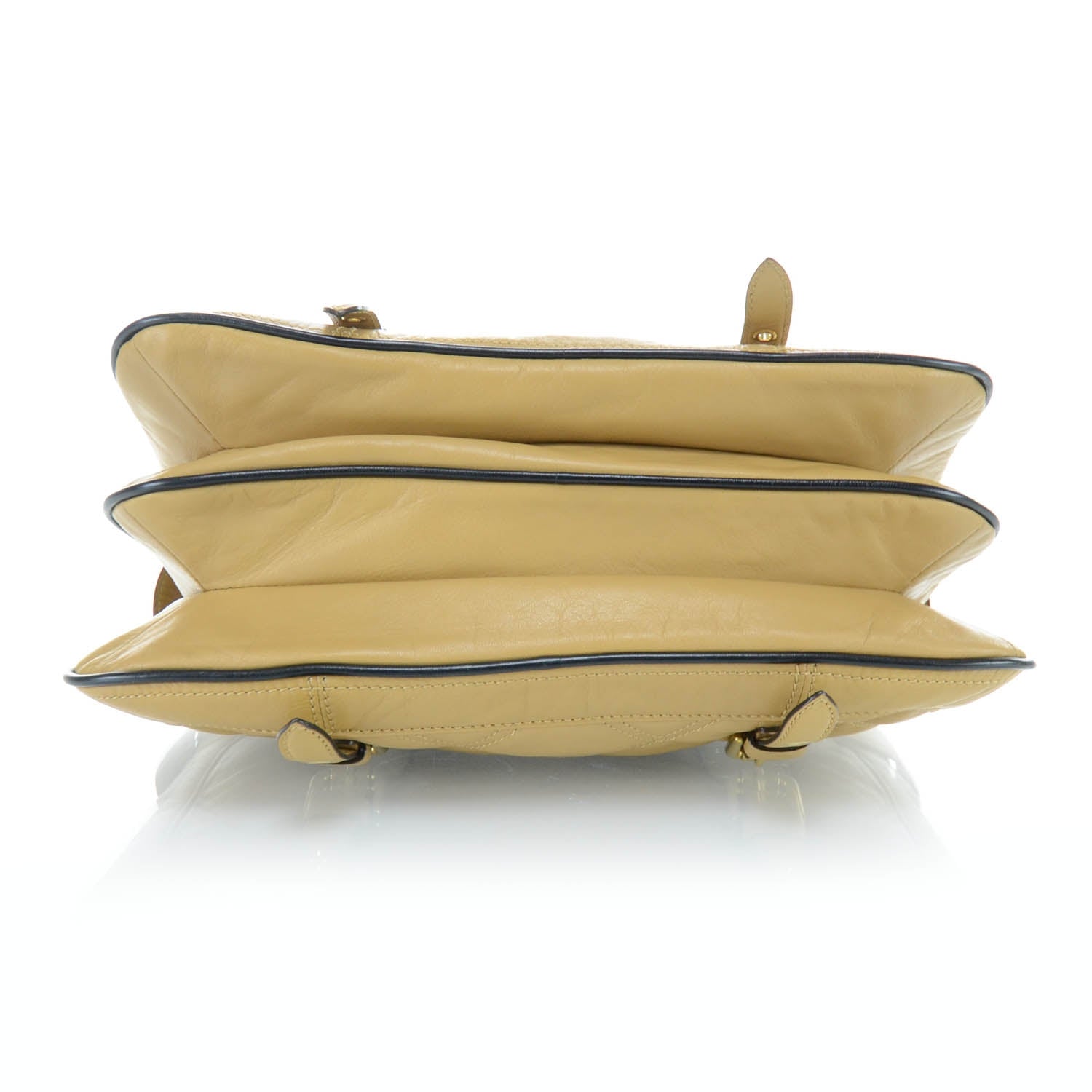 Marc Jacobs Leather Quilted Saloni Oatmeal 5 of 11