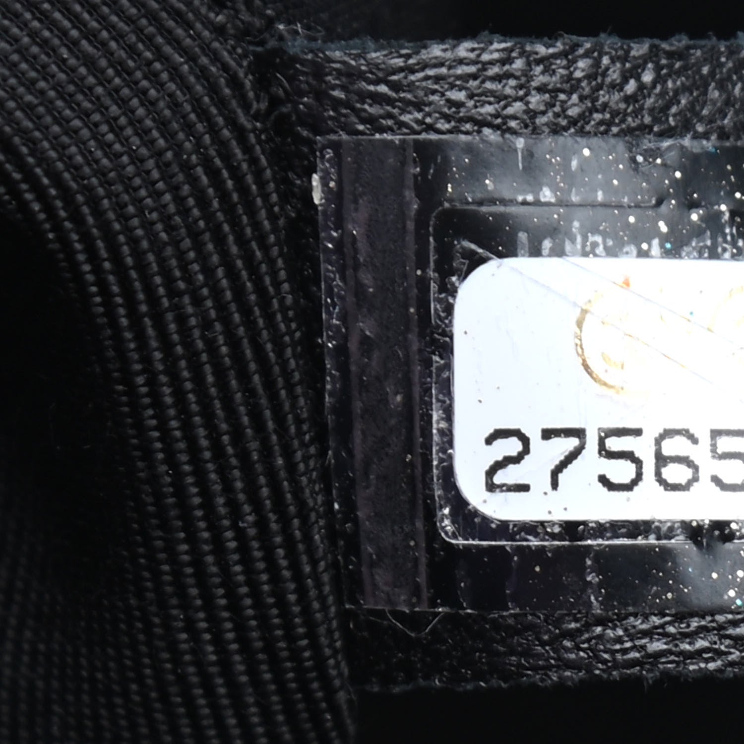 Chanel Lambskin Stitched Small Shopping Tote Black 7 of 11