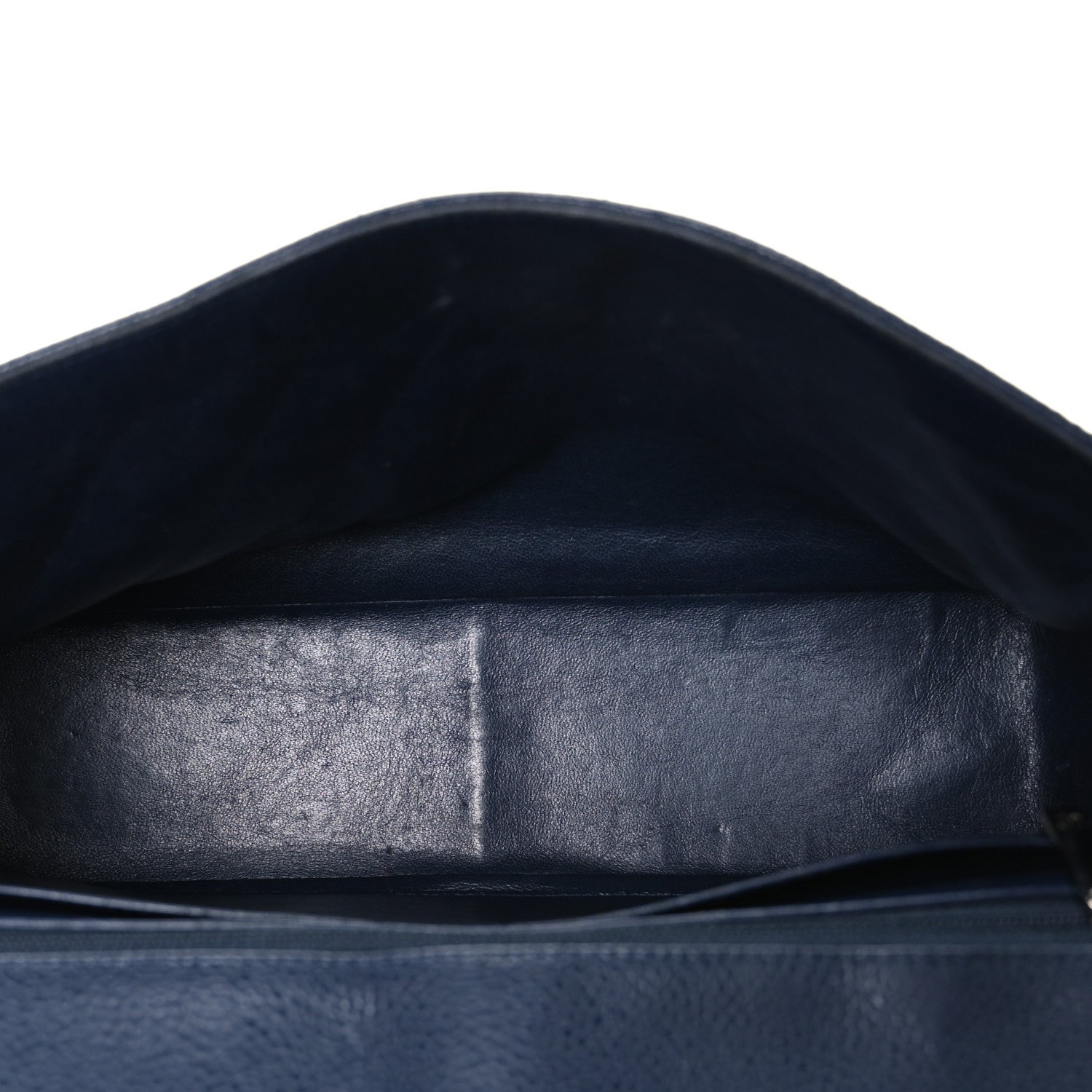 Chanel Caviar Quilted Jumbo Single Flap Navy 5 of 12