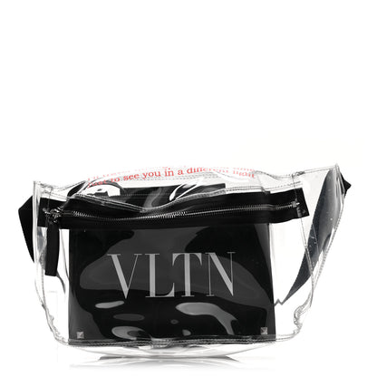 Valentino Garavani PVC VLTN Belt Bag Black 4 of 12