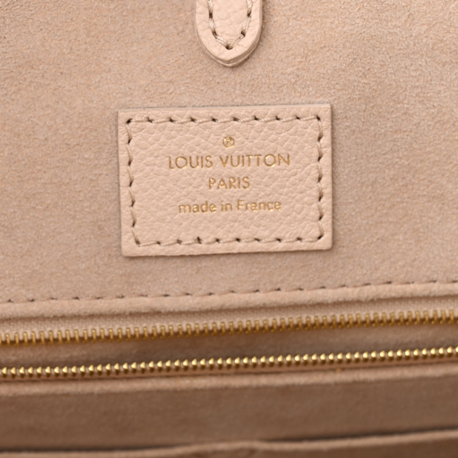 Louis Vuitton Empreinte Monogram Spring In The City Onthego MM Beige Pink Yellow 6 of 9