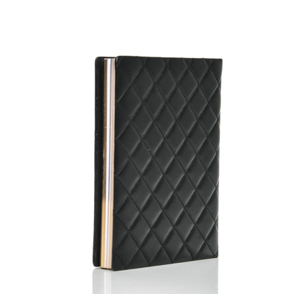 Chanel Lambskin Quilted Notebook Black 3 of 7