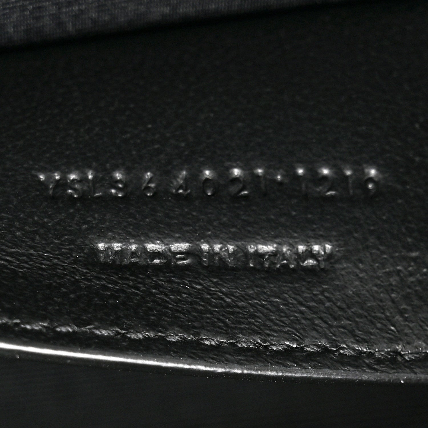 Saint Laurent Grain De Poudre Medium Classic Monogram Kate Satchel Black 7 of 12