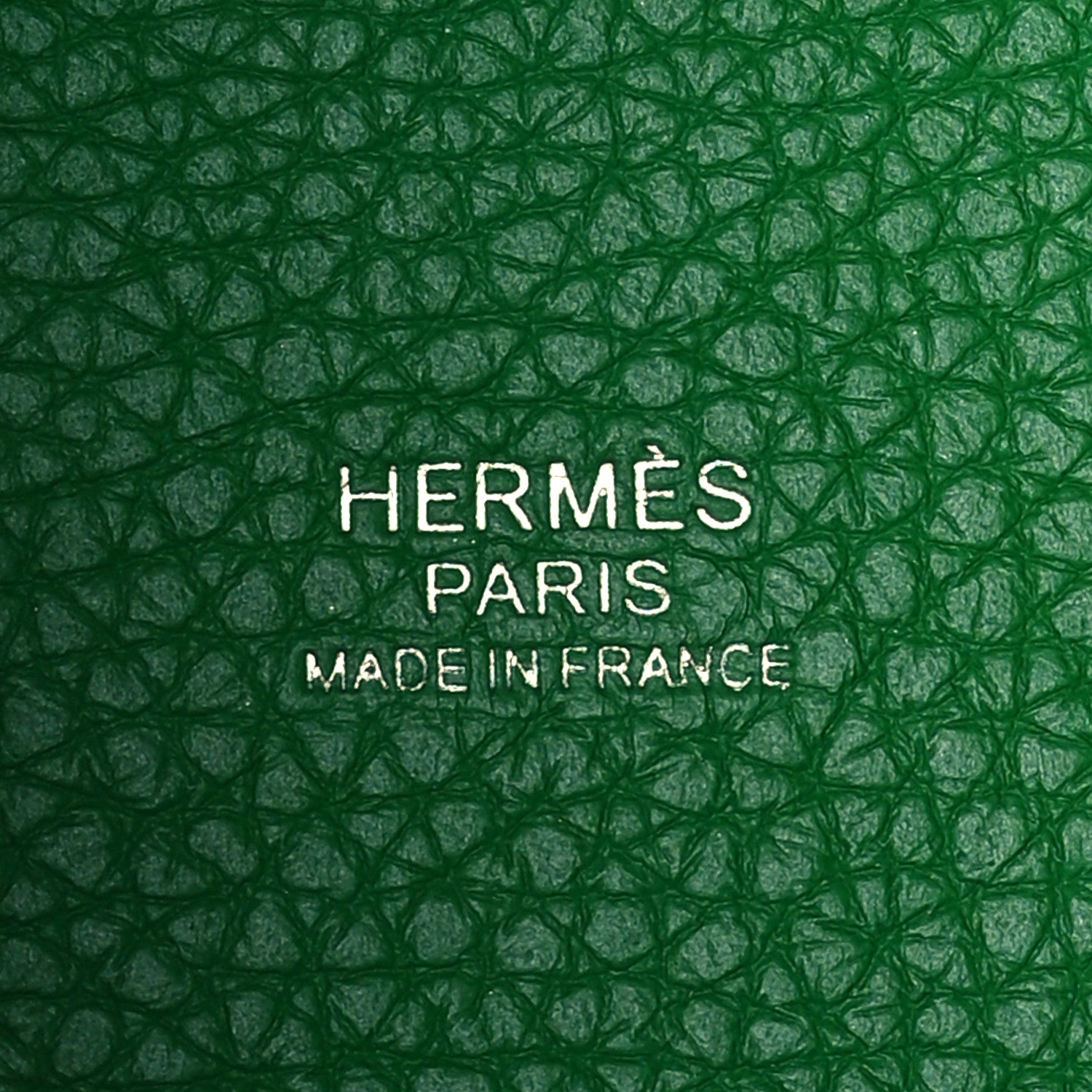 Hermes Taurillon Clemence Monochrome Picotin Lock 18 PM Bambou 6 of 10