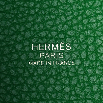 Hermes Taurillon Clemence Monochrome Picotin Lock 18 PM Bambou 6 of 10