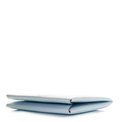 Hermes Chevre Mysore Calvi Card Case Bleu Brume 7 of 8