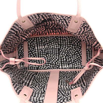 MCM Visetos Medium Liz Reversible Shopper Tote Soft Pink 8 of 15