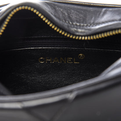 Chanel Lambskin Quilted Tassel Camera Case Black 8 of 10