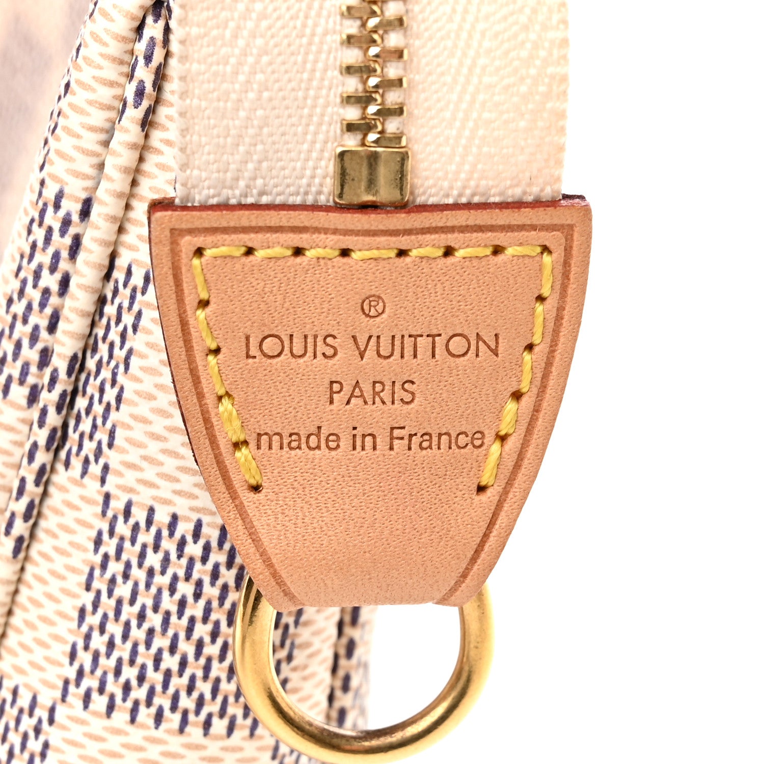 Louis Vuitton Damier Azur Pochette Accessories NM 6 of 10