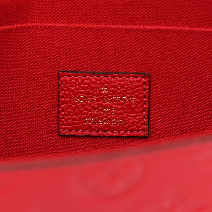Louis Vuitton Empreinte Pochette Felicie Chain Wallet Scarlet 7 of 10
