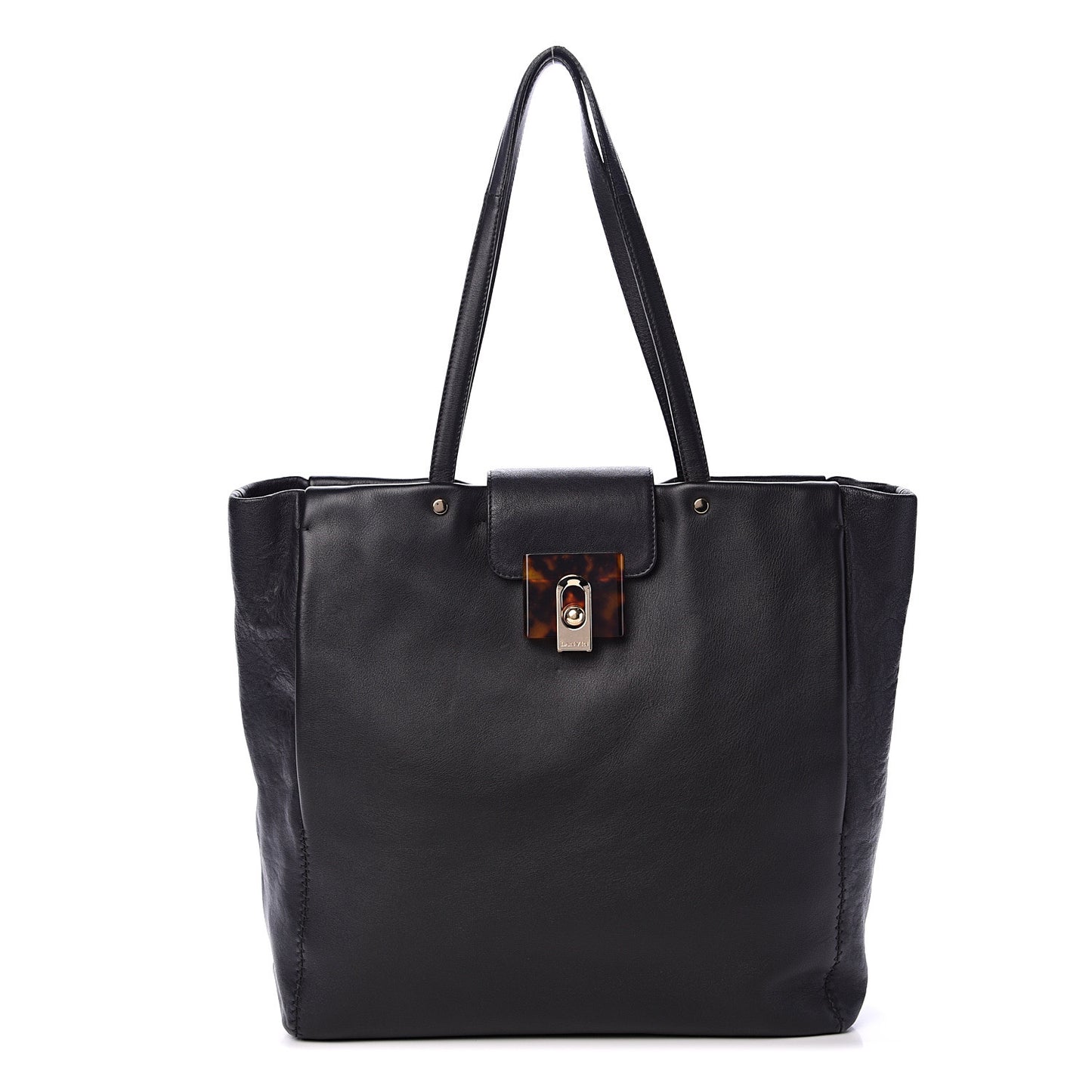 Calfskin For Me Tote Black