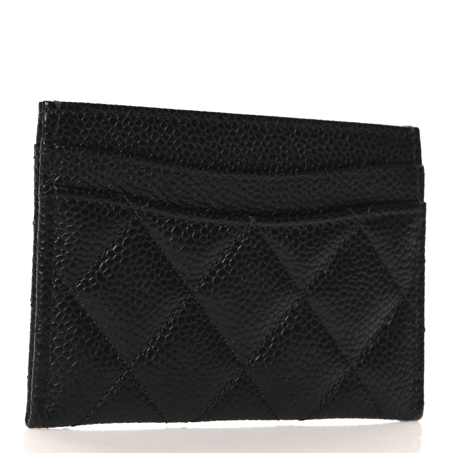 Chanel Caviar Quilted Card Holder Black 3 of 8