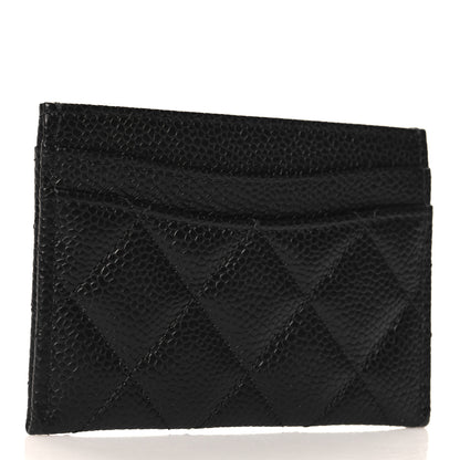 Chanel Caviar Quilted Card Holder Black 3 of 8