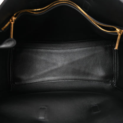 Balenciaga Smooth Calfskin Medium Bel Air Carry All Bag Black 5 of 9