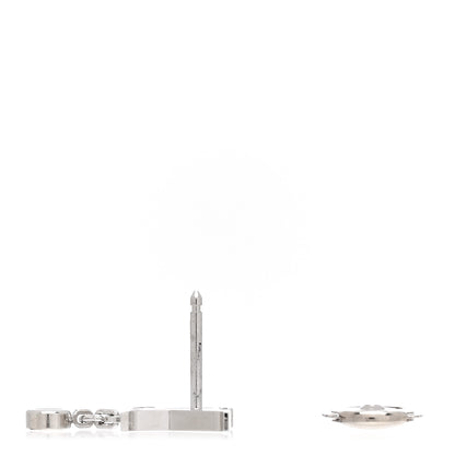 Louis Vuitton 18K White Gold Diamond Idylle Blossom LV Stud Single Earring 3 of 5