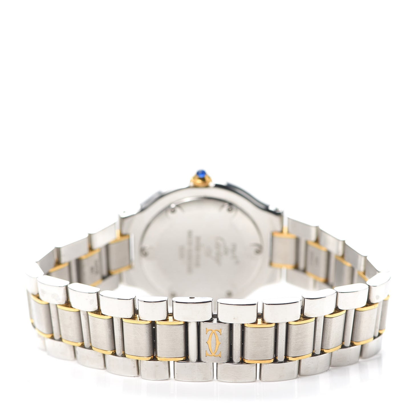 Stainless Steel 18K Yellow Gold 31mm Must De 21 Quartz Watch