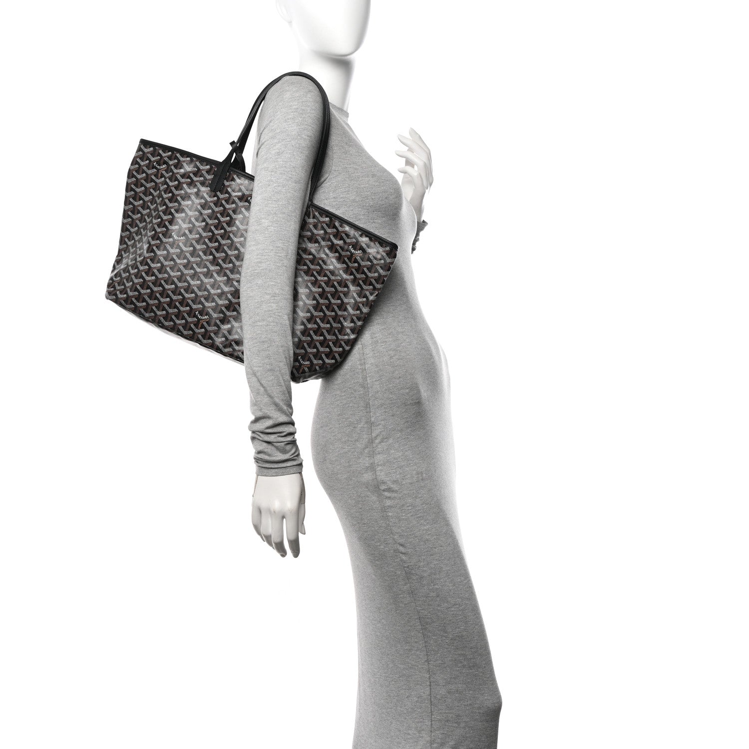 Goyard Goyardine Saint Louis PM Black 2 of 11