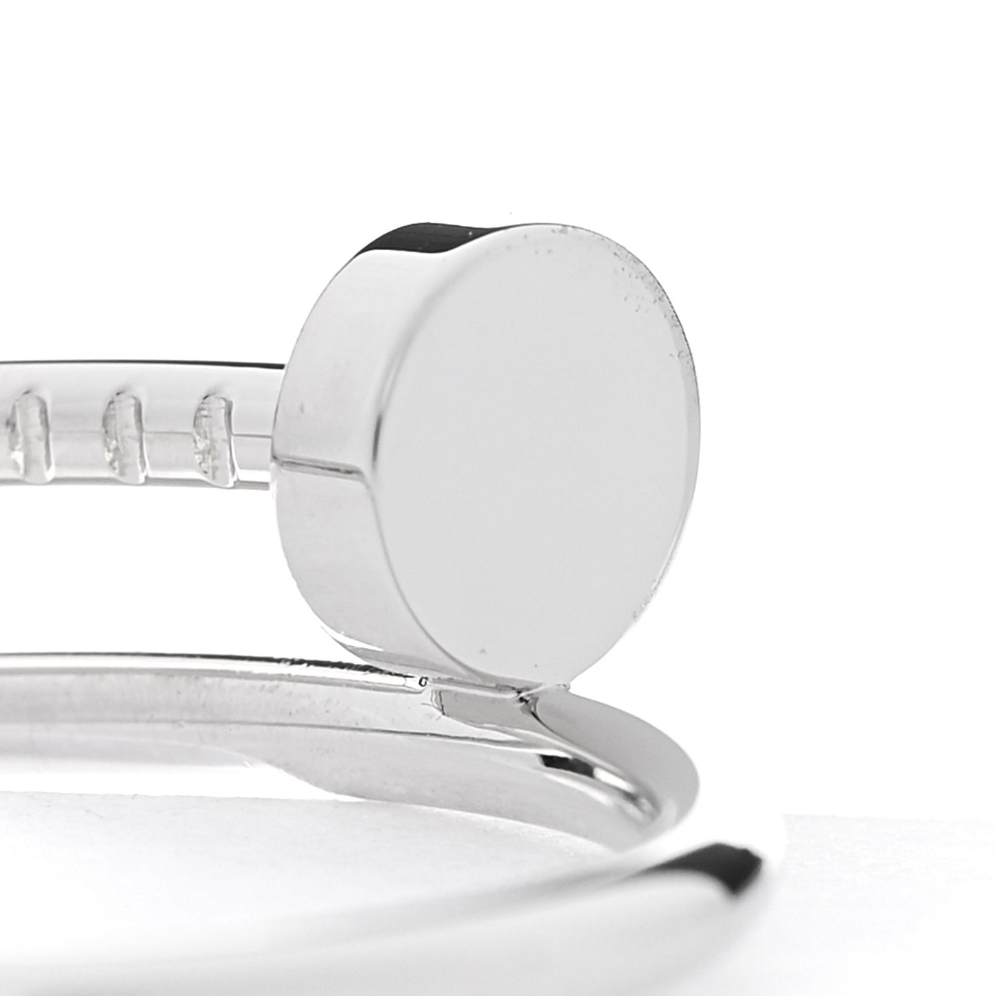 18K White Gold Small Juste Un Clou Ring 61 9.75