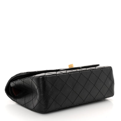 Chanel Aged Calfskin Quilted 2.55 Reissue 225 Flap Black 4 of 9