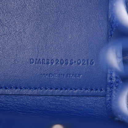 Saint Laurent Calfskin Crocodile Embossed Nano Sac De Jour Royal Blue 7 of 7