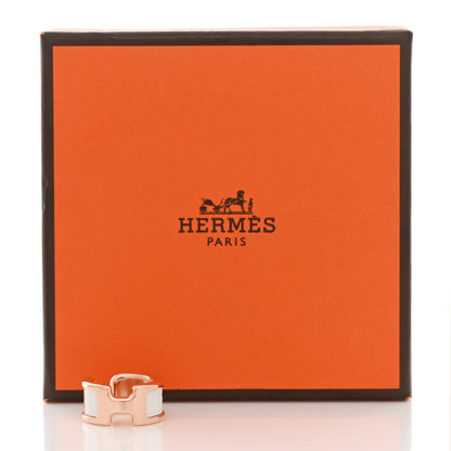 Hermes Epsom Olympe Ear Cuff White 5 of 5