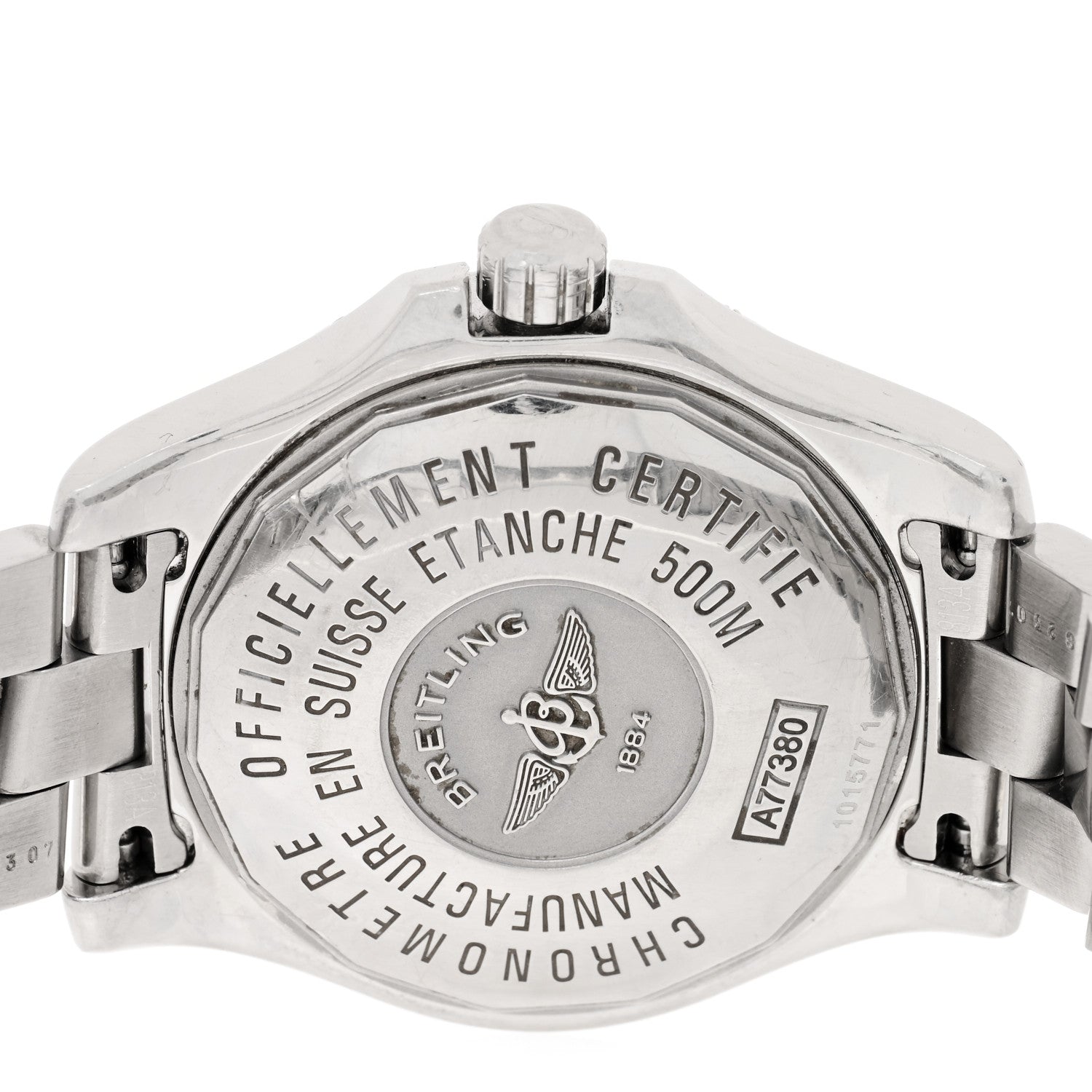 Breitling Stainless Steel 33mm Colt Oceane Quartz Watch A77380 4 of 5