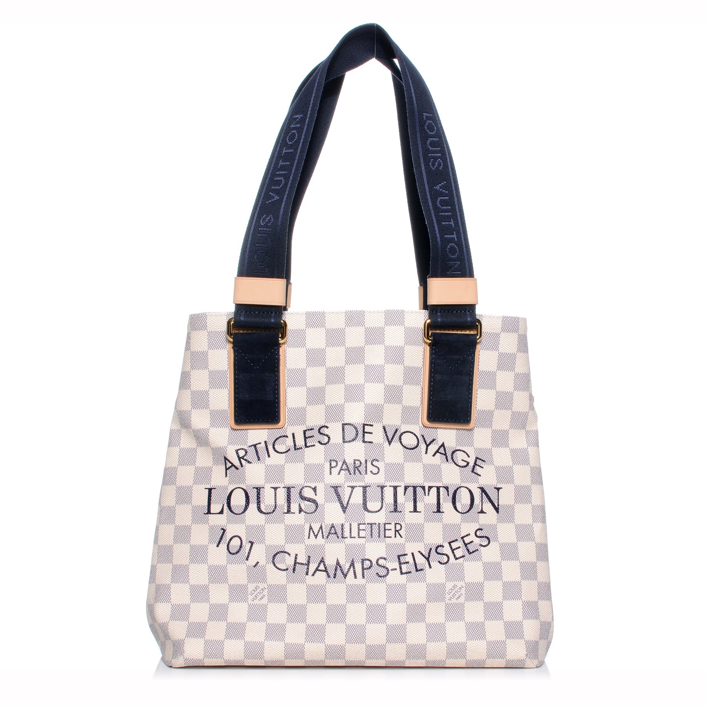 Damier Azur Beach Cabas PM
