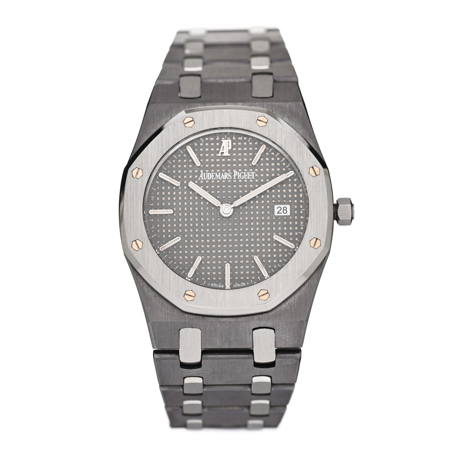 Audemars Piguet Tantalum 33mm Royal Oak Championship Quartz Watch Grey 56175TT.00.0789TT.01 1 of 4