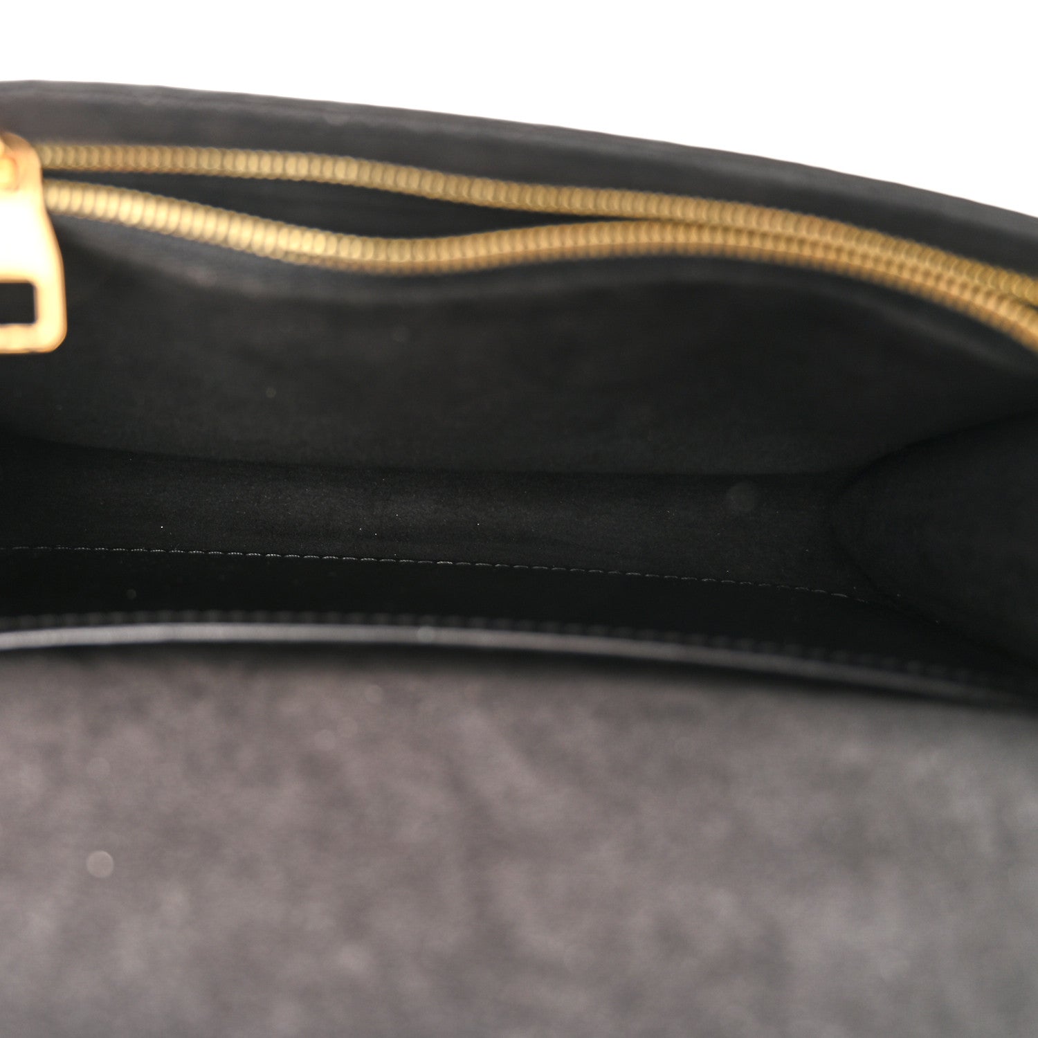Louis Vuitton Calfskin Chain Louise MM Black 5 of 9