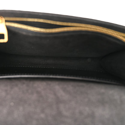 Louis Vuitton Calfskin Chain Louise MM Black 5 of 9