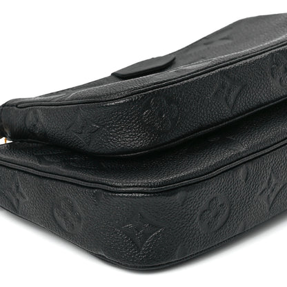 Louis Vuitton Empreinte Monogram Giant Multi Pochette Accessories Black 10 of 13