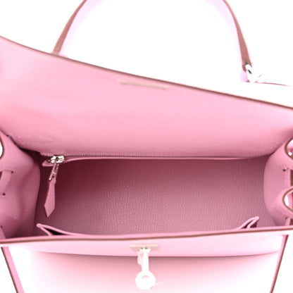 Hermes Epsom Kelly Sellier 25 Mauve Sylvestre 5 of 11